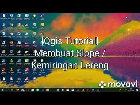 [QGIS Tutorial] Membuat Peta Slope / Kemiringan Lereng dengan QGIS