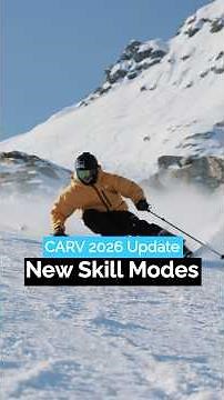 CARV 2026 Update: New Skill Modes #skiing #shorts