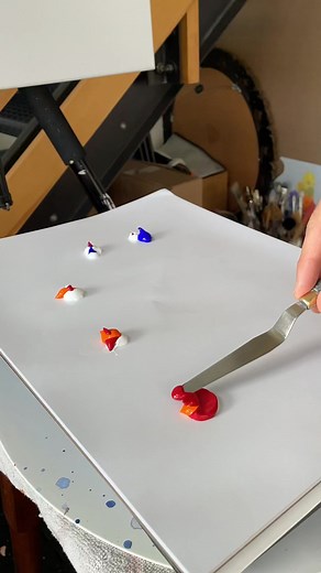 133K views · 6.7K reactions | Painting a sun reflecting on the water  #acrylicpainting #art #artwork #artist #artteacher | Feliks K | Facebook