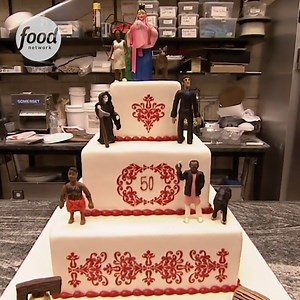 Buddy Valastro makes a wedding cake for a bride marrying her 50th HUSBAND?! 😳💍 #CakeBoss | Food Network UK