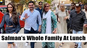 Salman Khan's Whole Family had lunch at Malaika Arora's new restaurant | Arbaaz Khan, Salim Khan, Salma Khan, Helen #salmankhan #MalaikaArora #ArbaazKhan #helen #restaurant #movietalkies | Movie Talkies