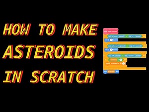 Scratch Tutorial - How to make Asteroids classic arcade game