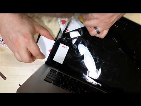 MacBook Pro 13" A1278 Glass Screen Replacement - Removal