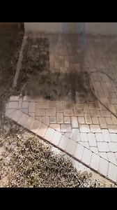1M views · 10K reactions | This is a super time lapse with correct sound that I filmed of a major power washing project I did to get all these weeds off this paver porch. The pressure washer is 4200 psi and I'm using a turbo tip. #satisfying #asmr #powerwashing #pressurewashing #washing #cleaning #AmaZing #cool | Something 2LookAt | Facebook
