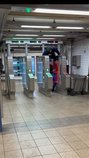 @ayosourrr on Instagram: "New turnstiles are defective"