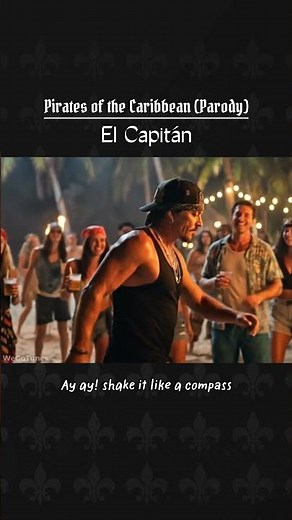 El Capitán - Pirates of the Caribbean Parody MV - WeGoTunes Studio
