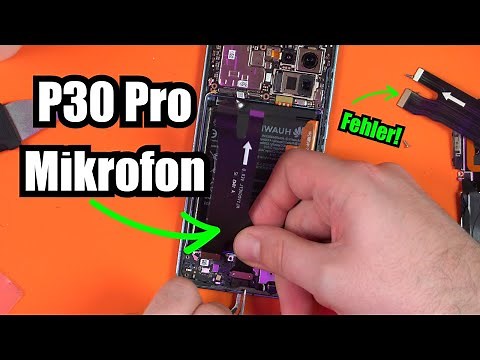 Huawei P30 Pro Mikrofon oder Fingerabdruck defekt? - das ist die Lösung!