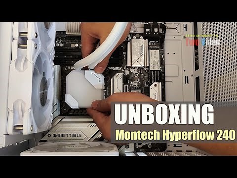 Budget liquid cooler for PC | Montech Hyperflow ARGB 240 Install