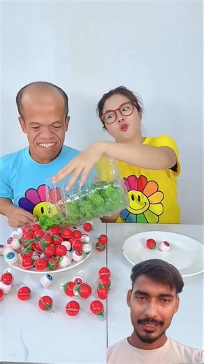 I candy aur strawberry candy #shorts #funnyshorts #shortsvideo #youtubeshorts #trendingshorts