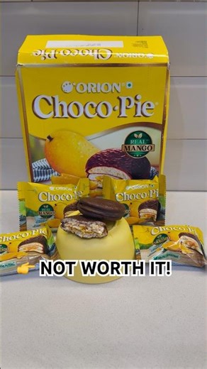 Mango Choco Pie Review - Worth it or not? #review #shorts