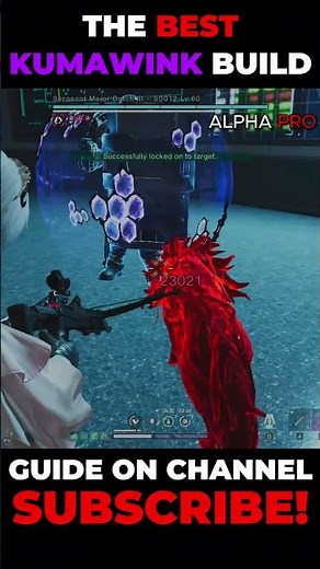 THE BEST KUMAWINK BUILD IN ONCE HUMAN