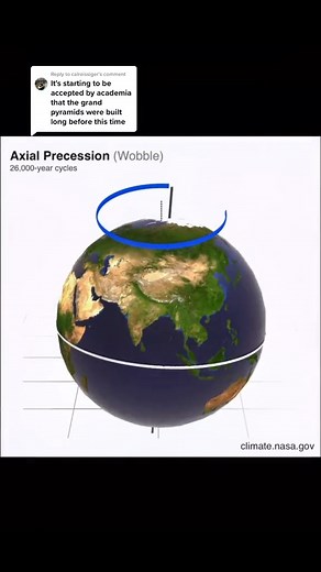 Earths wobble #travelgoals #myegypt #Egypt #uss #thisisegypt #pyramids #egyptology #travelphotography #pyramidsofgiza #travelphotography #travelblog #traveltheworld #travelblogger #cabincrew #luxurytravel #travelpics #ancientegypt #2024goals #foodie #foodlover #sam_mayfair | Sam Mayfair