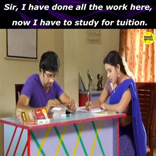 Sir, I have done all the work here, now I have to study for tuition | Pocket Movies - English