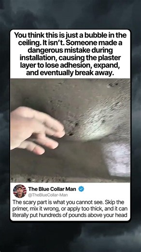 THE CEILING BUBBLE WARNING