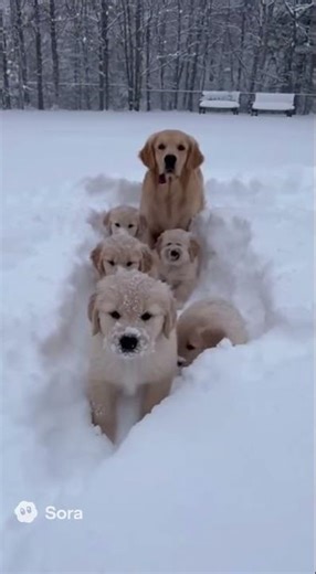 Adorable Puppies Playing in the Snow ❄️🐶 | Cutest Winter Moments Ever!