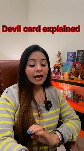 757 reactions · 20 shares | Devil card explained #tarotreading #tarotcards #tarot #spirituality #tarotreader #love #horoscope #spiritualawakening #astrology #reels #reelsinstagram | Astro Shraddha Sharma | Facebook