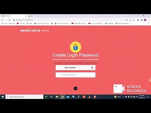 How to Reset and Configure Mercusys Wifi Router for static ip.