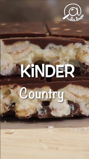 KINDER COUNTRY 3 ingredients #recipe #easyrecipe