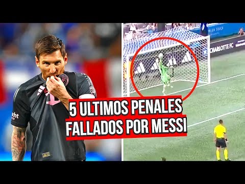 Messi in the eye of the storm: 5 recent missed penalties