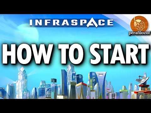 🚀Building a colony in InfraSpace | How to start, upgrade habitats, mine resources, research tech