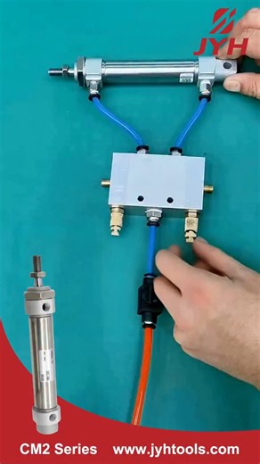 JYH Pneumatic on Instagram: "Powerful and Crazy Mini Pneumatic Cylinder😂 #neumática #pneumática #neumaticos #pneumatic #automation #automated #cylinder #machinery #diy #funny #funnyvideo #funnyreels #funnymoments"