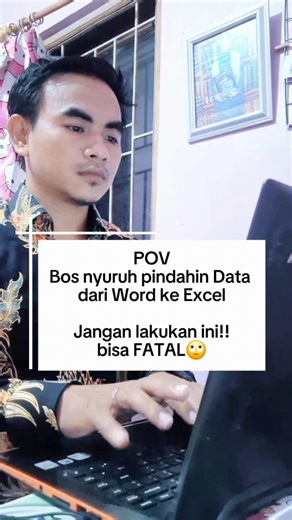 90% Pemula Masih Salah Cara Copy Tabel Excel ke Word#msexcel #msword #tutorialkomputer#shorts #viral