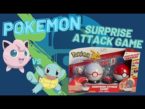 Pokemon Surprise Attack Poke Ball Battle Game Unboxing Review | The Upside Down Robot