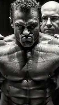 Built by Blood, Sweat & a Coach Who Doesn’t Blink 💀 Black & White Bodybuilding #bodybuilding #flex