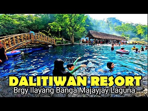 DALITIWAN RESORT I MOST POPULAR TOURIST SPOT IN MAJAYJAY LAGUNA I PHILS I 4K