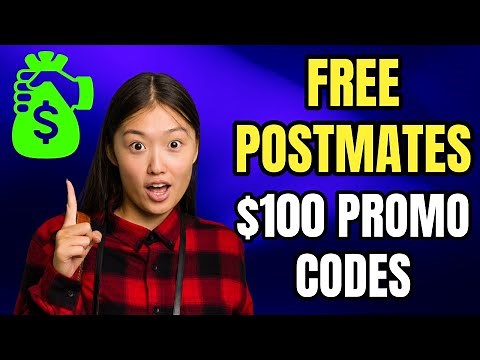 Postmates Promo Codes 2025 🔥 FREE $100 Save on Food and Essentials