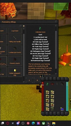 Lumberjack Outfit Recolor "Forestry Edition" | By Inferior Osrs