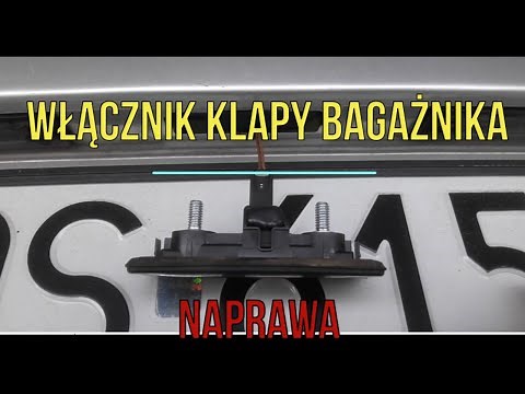 Octavia 2 trunk lid switch repair