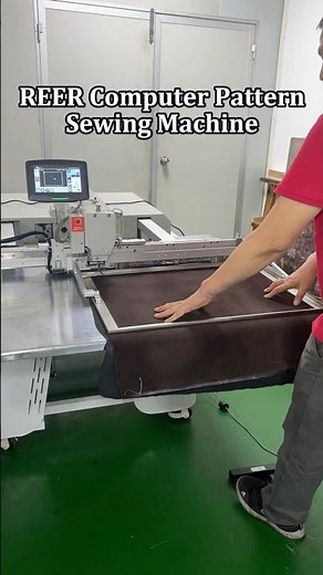 REER Computer Pattern Sewing Machine – Precision Automatic Stitching for Leather, Bags & Upholstery