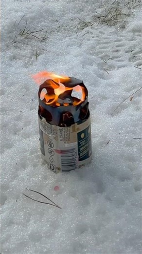🍺Beer Cans to Trench Candle. Burns Like Crazy 🔥(Part 1)