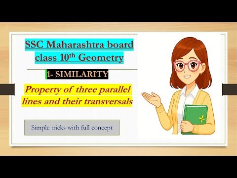 Property of three parallel lines and their transversal