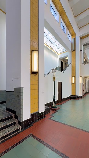 The extraordinary Kunstmuseum Den Haag by Hendrik Berlage in 1935. One of the best art museums we have been to. #archimarathonnetherlands2025 | Archimarathon