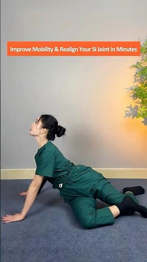 5 Minute Functional Stretch to Reduce Upper Body Tension and Support Sacroiliac Health