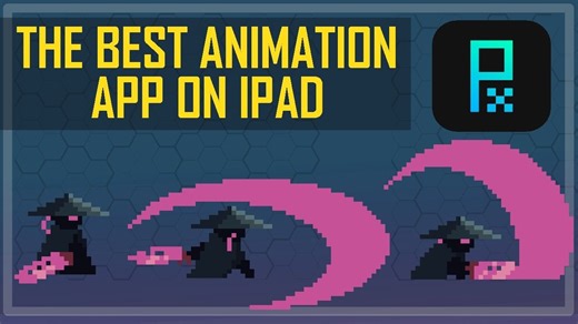 像素艺术教程：Pixquare（iPad）上的攻击动画