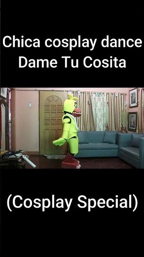 Chica Cosplay Dance Dame Tu Cosita (Cosplay Special) #fnaf #fnafcosplay #fnafchica #chicathechicken