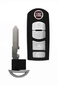 Fiat 124 Spider OEM 4 Button Key Fob