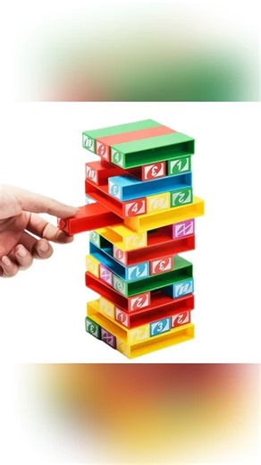 GuiltFreeGifts.com on Instagram: "UNO Stacko – The Ultimate Family Fun Challenge is the tower game that keeps everyone guessing. Stack, steal turns, and watch alliances crumble. Quick to learn, full of wild moments. Pull a move, hold your breath, then laugh it off 🎯 Click the link in our bio to shop now! 🛍️ #UnoStacko #FamilyFunGame #TowerChallenge #StreakTurns #GuessingGame #PlayWithFamily #LaughMoment #QuickToLearn #AlliancesCrumble #PopularBoardGame"