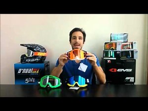 100% Racecraft Vs Accuri Vs Strata Motocross Goggle Comparison