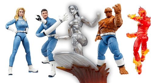 Hasbro reveals The Fantastic Four: First Steps Marvel Legends Series action figures