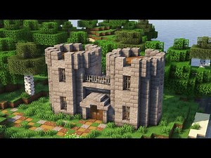 How to Build an Easy Castle | Minecraft