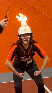 The softball team from Indiana Tech Warriors lit up their media day. | SBJ Studios