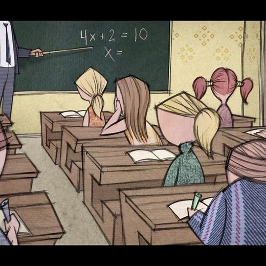 Creativity in School #animation #cartoon #adhd