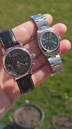 Montblanc Chronograph vs Rolex OP 💥Which One Deserves the Wrist?