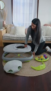 Learning on the go! The Walky Talky baby walker entertains baby with the ABCs, colors, and common phrases in 6 languages. The walker also folds compactly for storage, offers 3 height adjustments, and has a washable seat pad. Shop for the perfect gift now: https://bit.ly/3NlBt5O #chiccousa #babywalker #babygift | Chicco