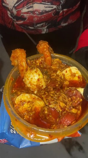 Overly Loaded Beef Chicken & Shrimp Spicy Bowl 🥵📍 Located In Chicago #fy #spicybowls #fyp #fypシ゚viral #bowls