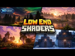 🤯 Top 3 Best Shaders for LOW END Mcpe & Bedrock 1.21 & 26 ( No Vibrant Visuals )